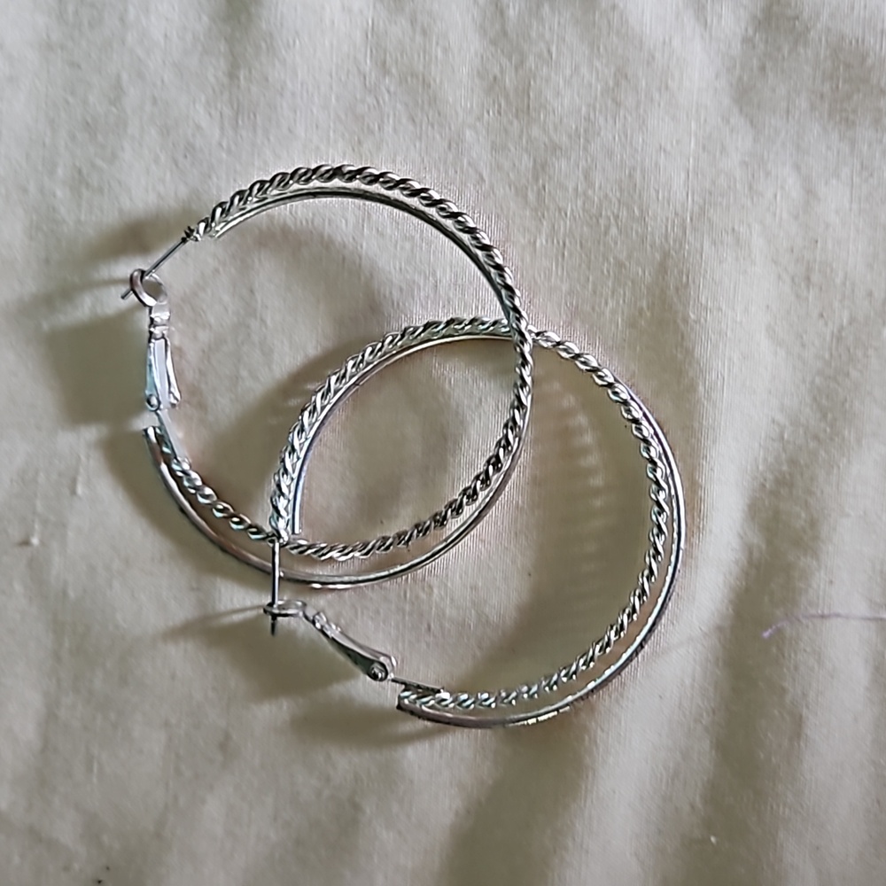 Hoop earrings